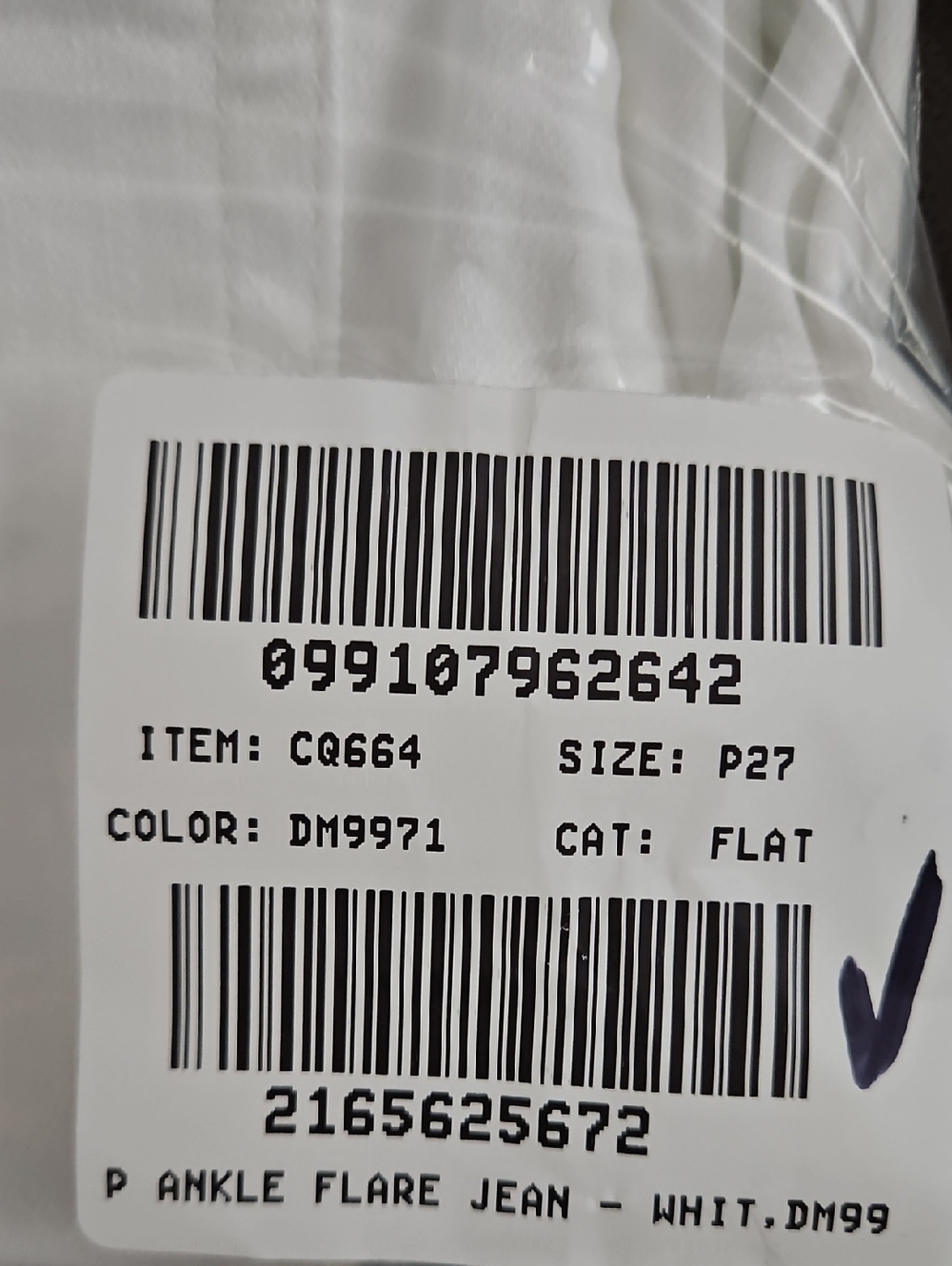 J.Crew Ankle Flare Jean New Size 27 Petite White - Picture 9 of 9